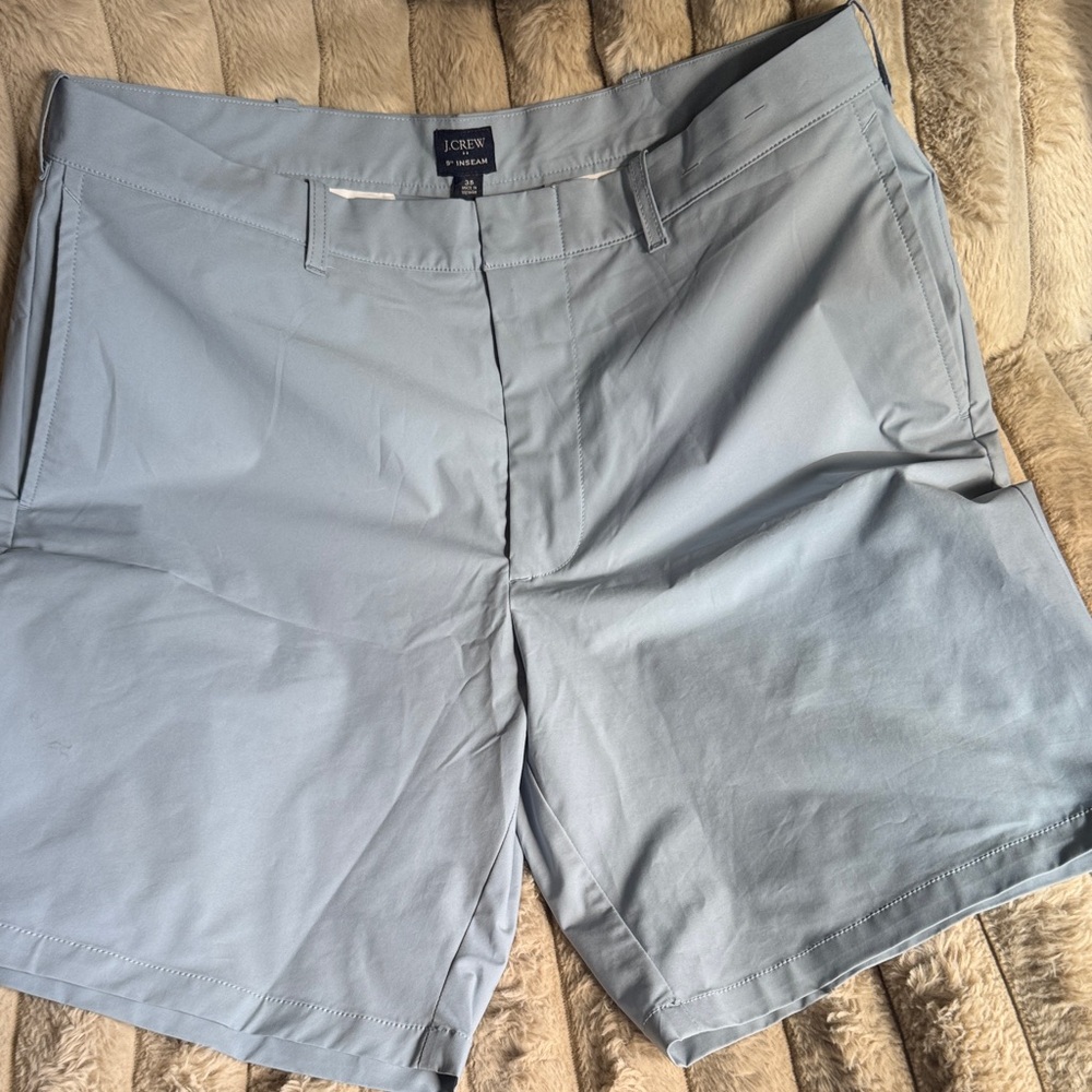 J. Crew Light Blue Flat Front Men's Shorts